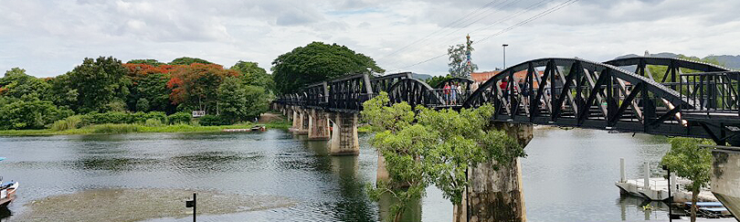 콰이강의 다리, 칸차나부리 사진