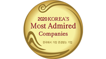 For 17 consecutive Years, Top in the Most Respected Company in Korea in Cement Industry   이미지