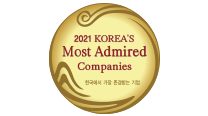 18년 연속 '한국에서 가장 존경받는 기업' 시멘트 산업부문 1위 수상!   이미지