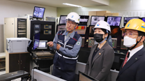 Han Hwa-jin, Minister of Environment, visits Danyang and Samgok Plants   이미지