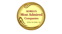 For 11-consecutive Years, Top in the Most Respected Company in Korea in Cement Industry   이미지